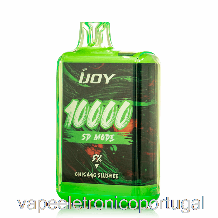 Vape Eletrônico Ijoy Bar Sd10000 Descartável Chicago Slushee